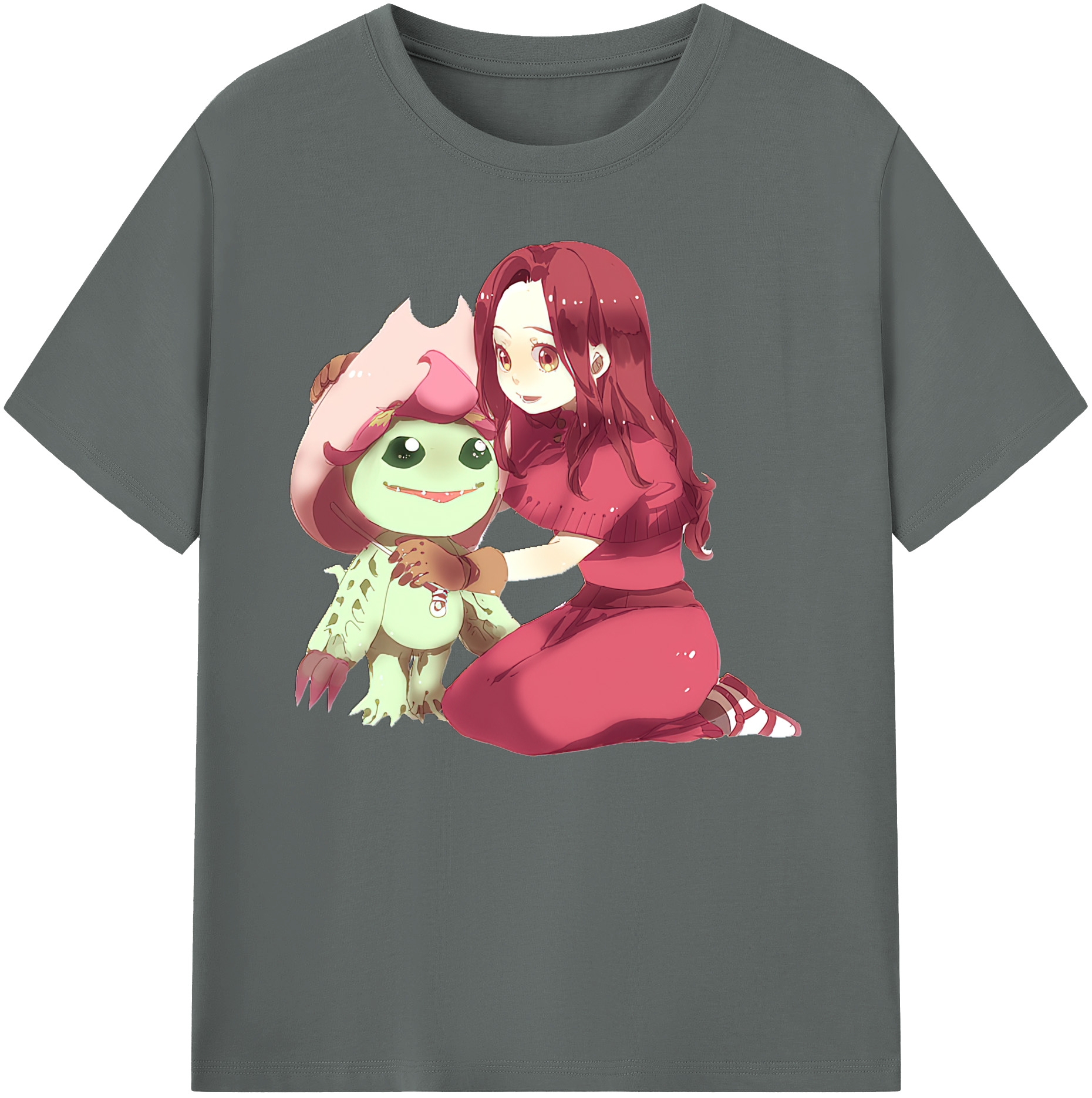 （画像用） Digimon デジタルモンスター/デジモン 綿100％ メンズ半袖Tシャツ｜肌触りやわらか＆通気性